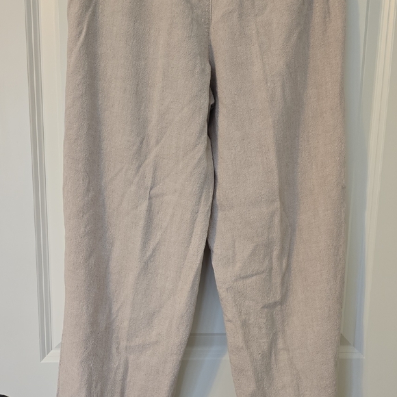 Free People Calla Pleated Trousers Linen Blend High Waist. Size 0 - Picture 11 of 15